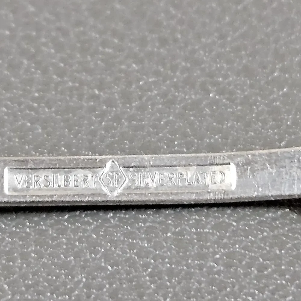 Vtg Versilbert Spoon Germany Silver plated Travel Souvenir Cottage Tradition